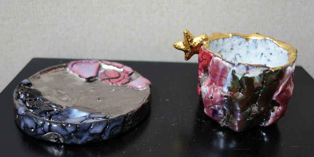 市川透 ぐい呑 金彩酒杯 市川透 ぐい呑 金彩酒杯