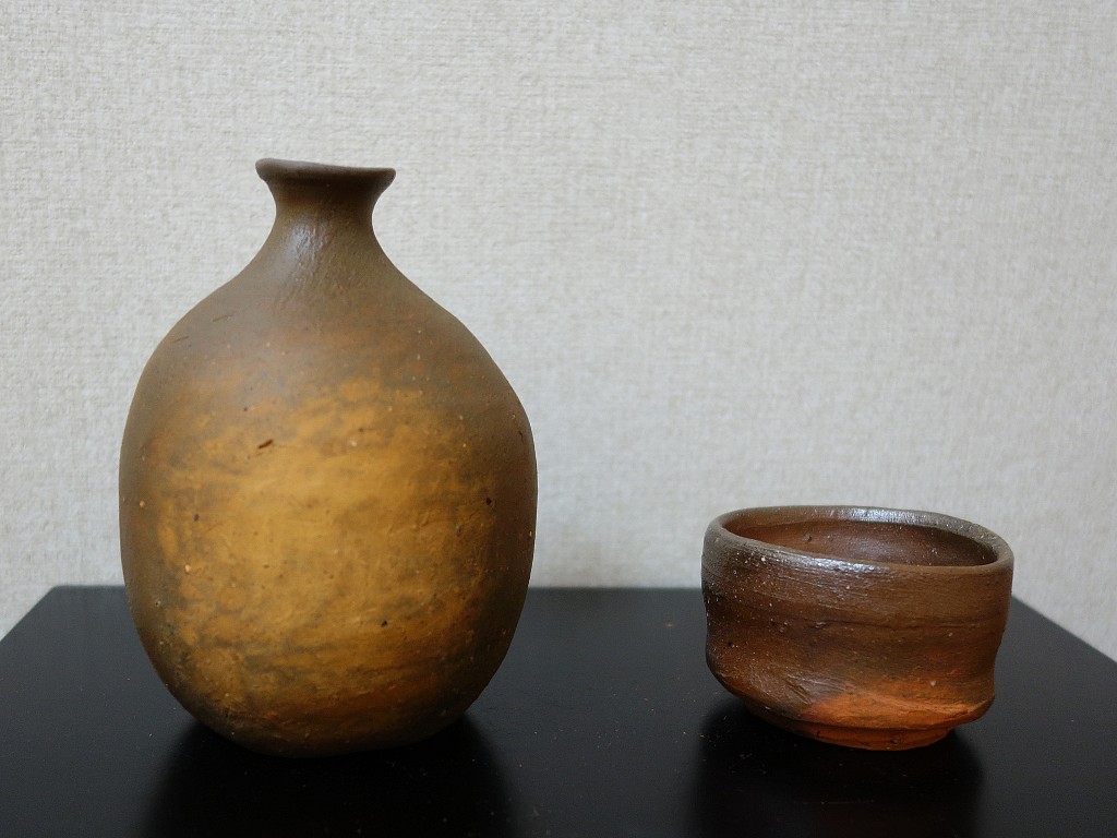 備前焼 金重有邦作 伊部徳利 - 通販 - gofukuyasan.com